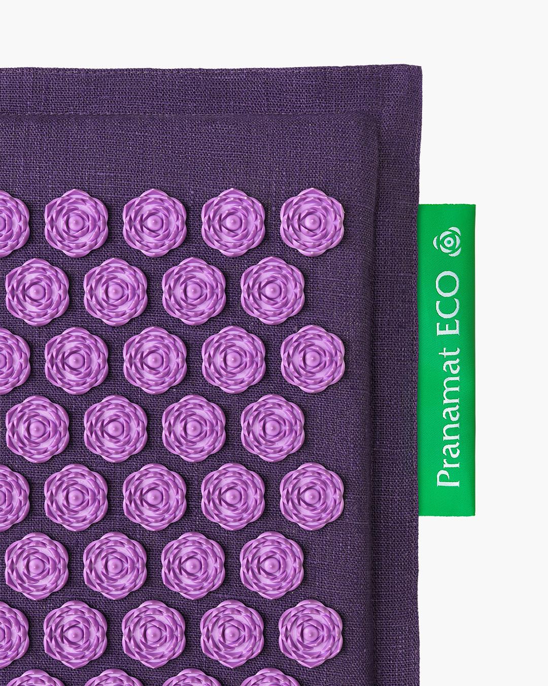 Pranamat ECO Set (Matte + Schildkröte + XL Tasche) Violett & Violett