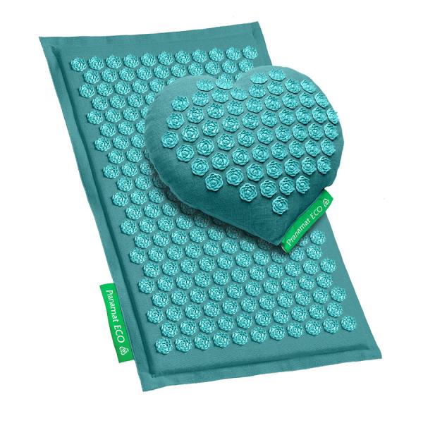 Pranamat ECO Set (Matte + Herz) Türkis & Türkis