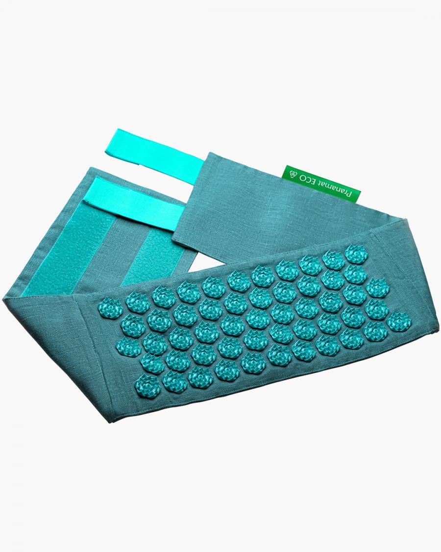 Pranamat ECO Matte + Gürtel (Türkis)